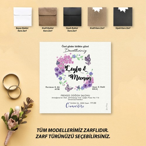 Beren Kare Davetiye 1738 - Yaren Davetiye
